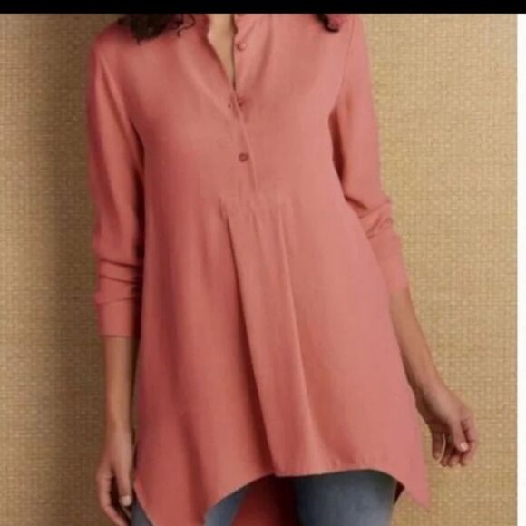 soft surroundings symphony  pink tunic sz S - Picture 1 of 6